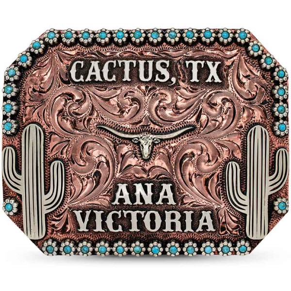 Cactus Belt Buckle